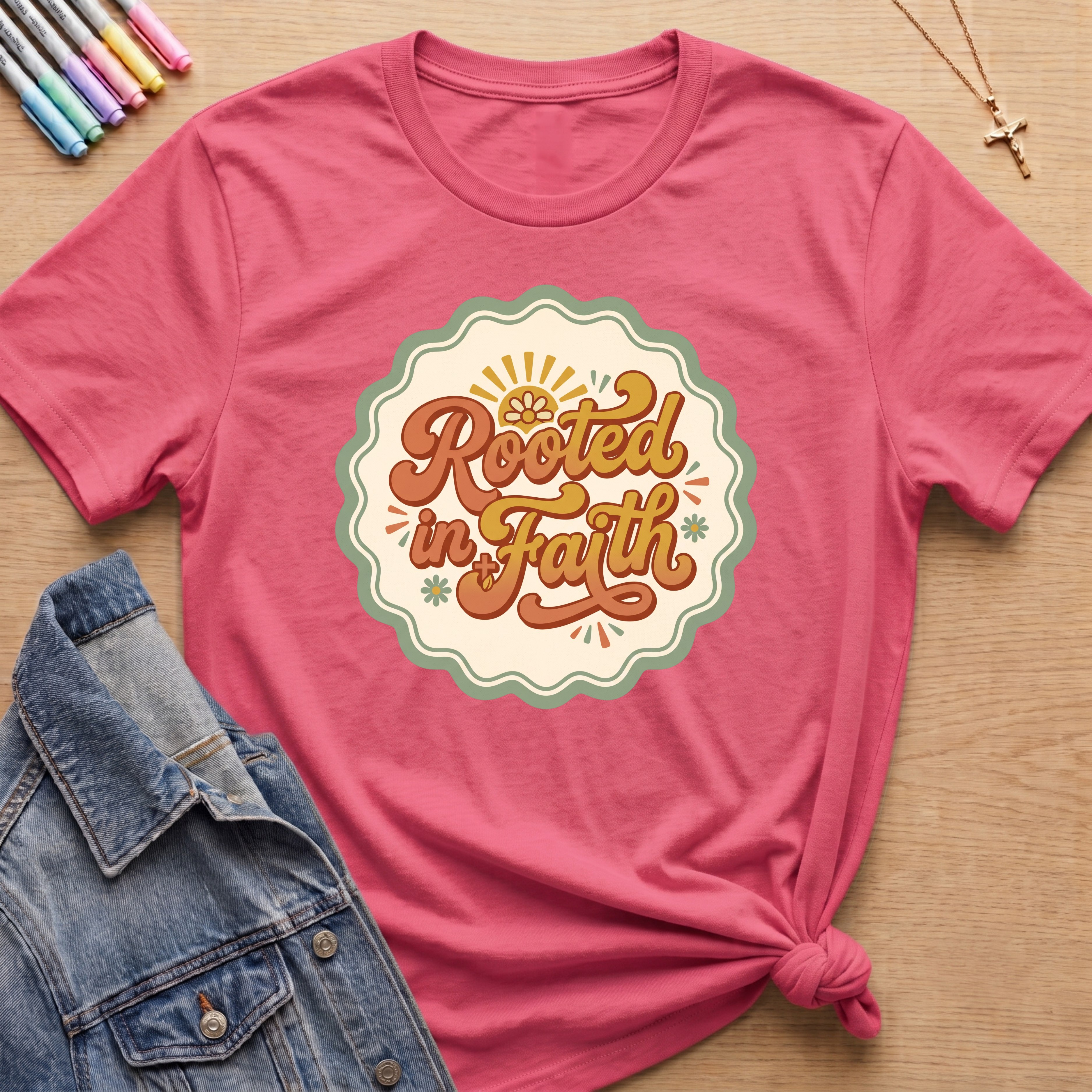 Rooted in Faith T-Shirt