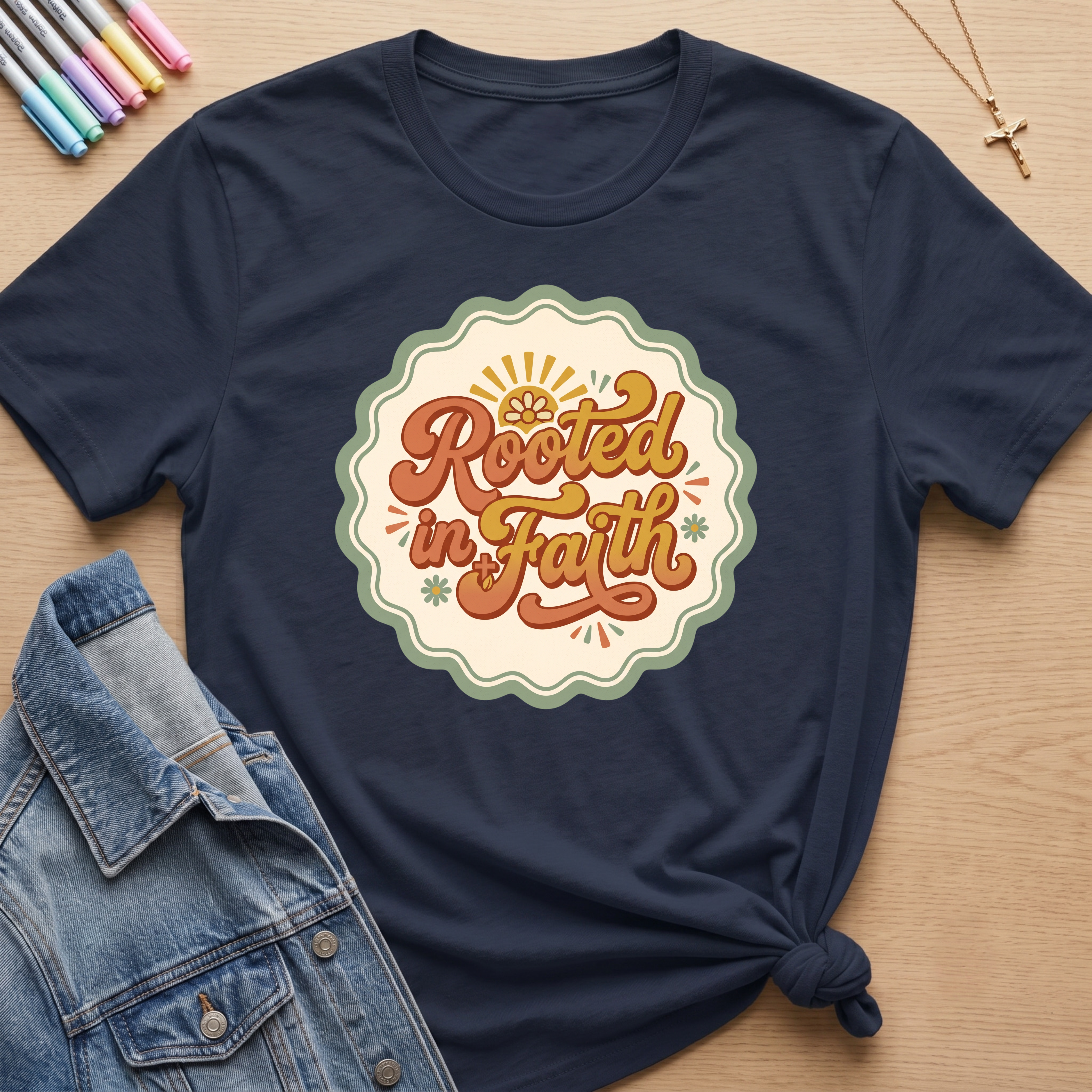Rooted in Faith T-Shirt