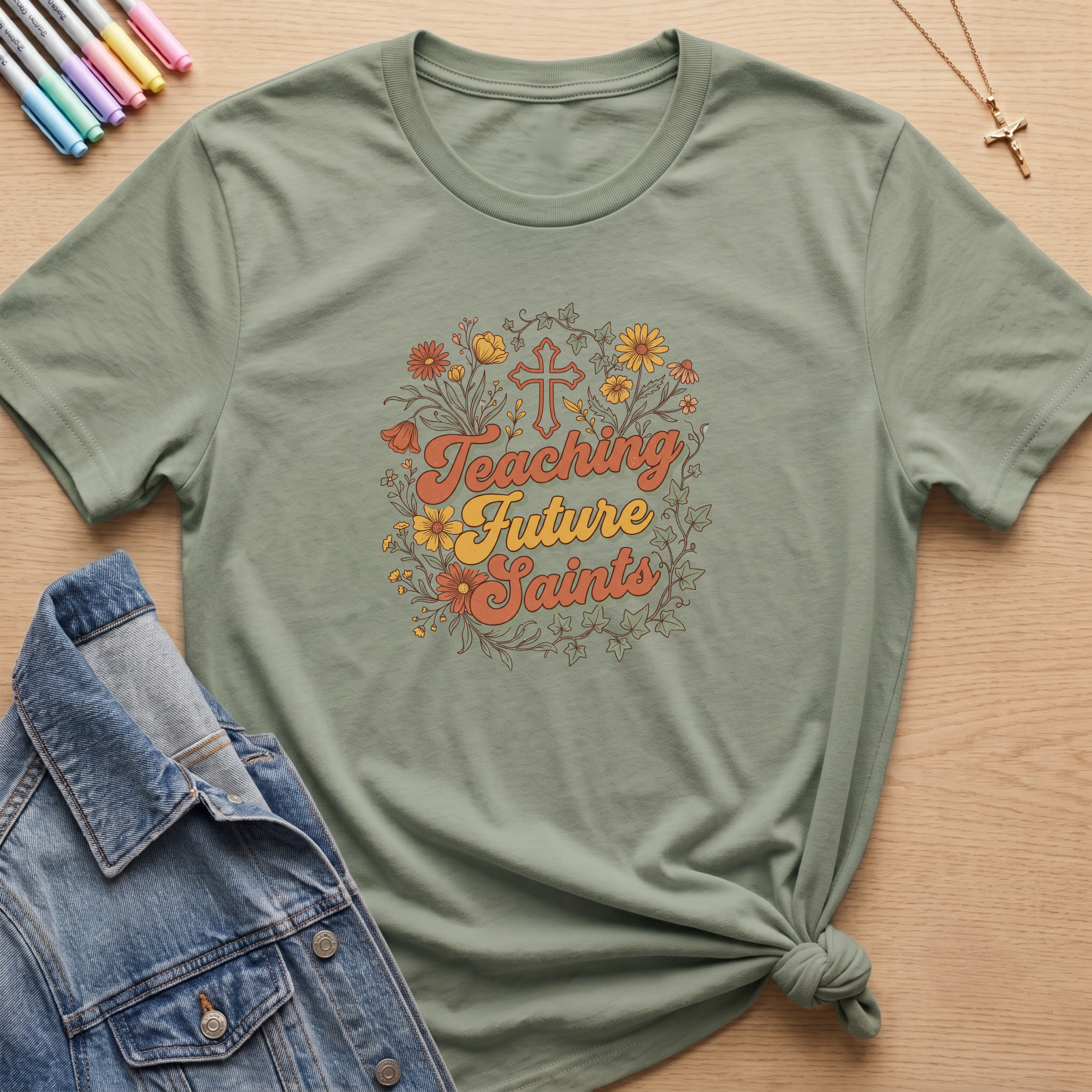Teaching Future Saints T-Shirt
