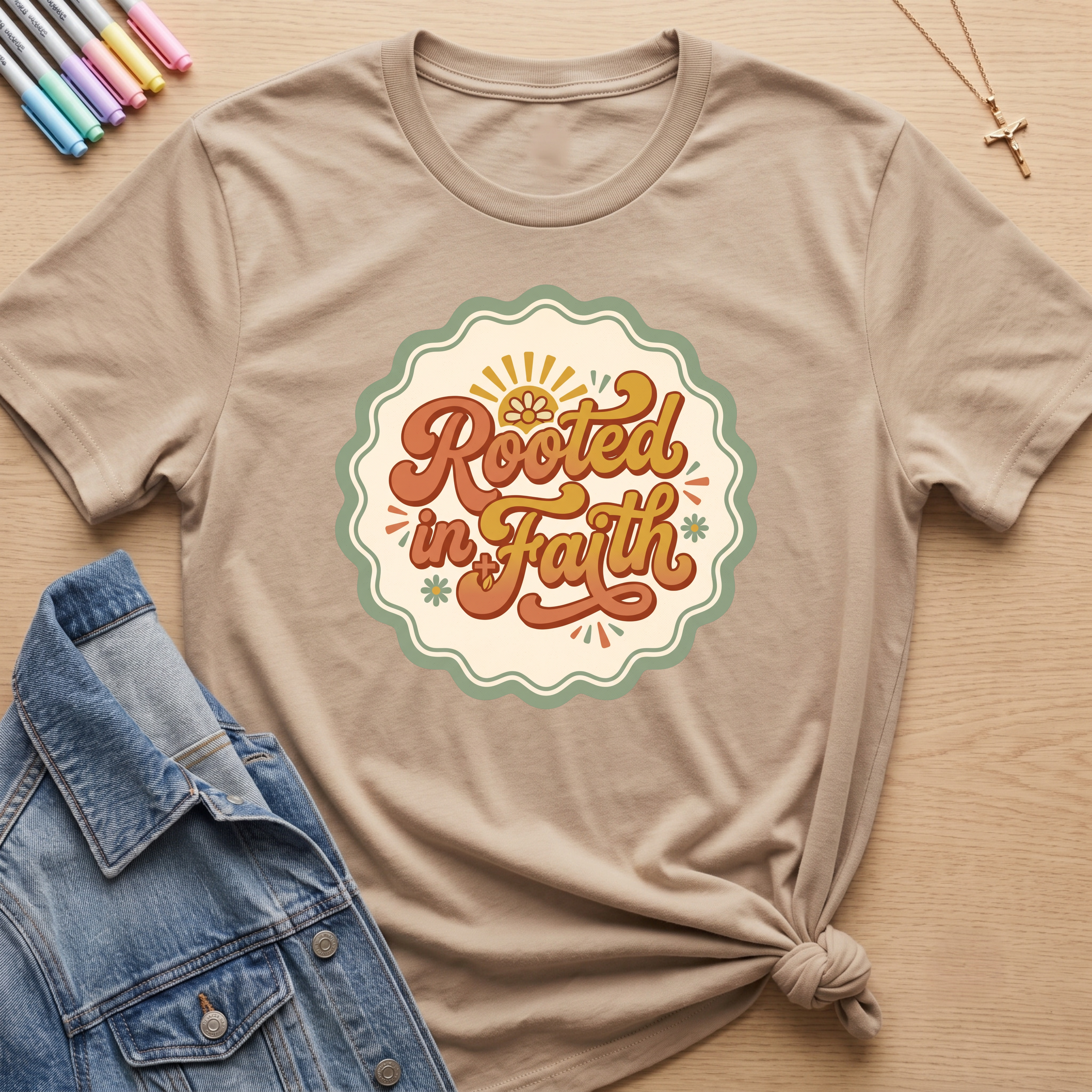 Rooted in Faith T-Shirt