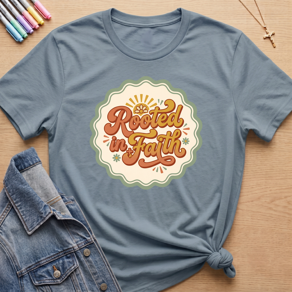 Rooted in Faith T-Shirt