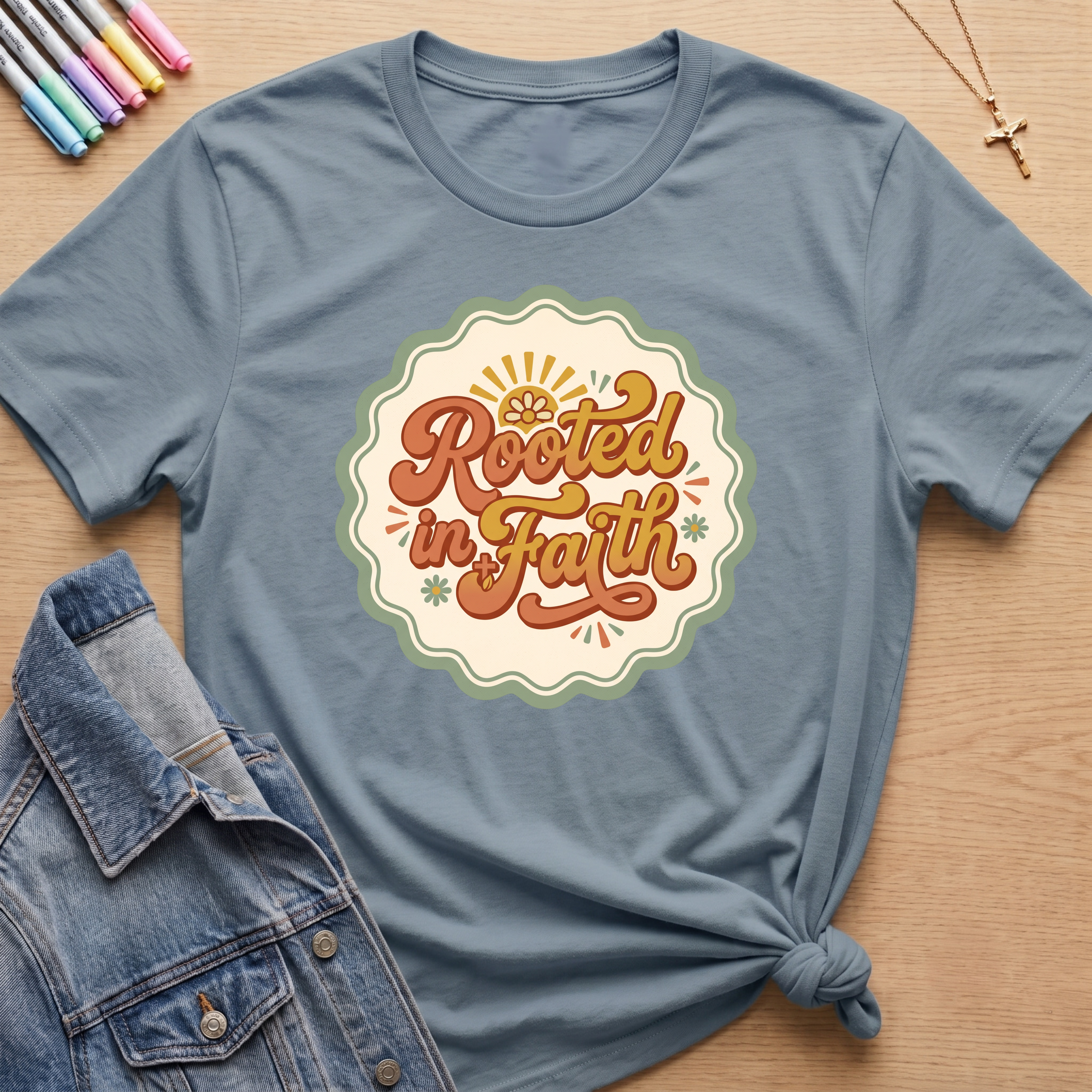 Rooted in Faith T-Shirt