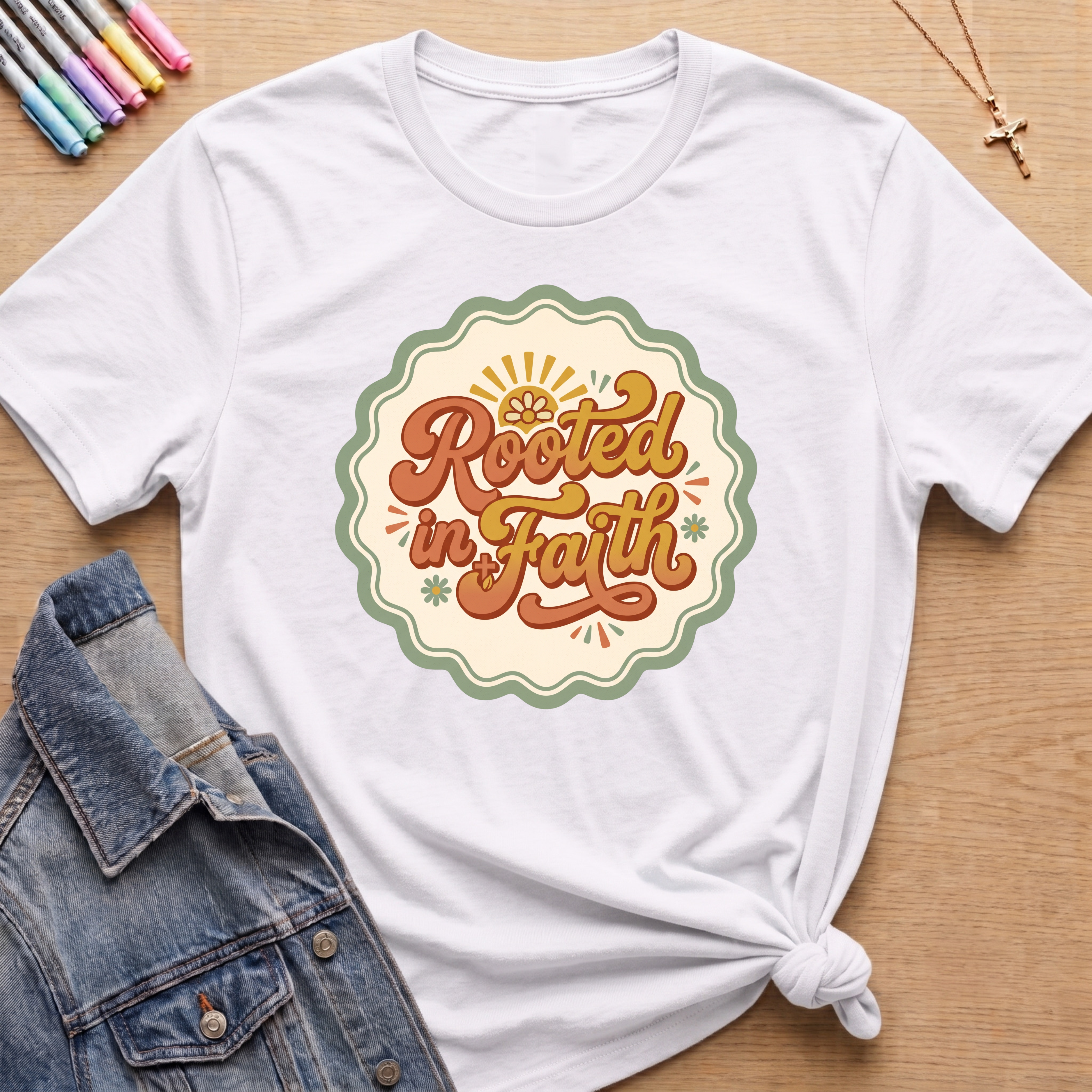 Rooted in Faith T-Shirt